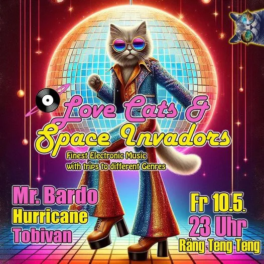 LOVE CATs AND SPACE INVADORs – Rängtengteng