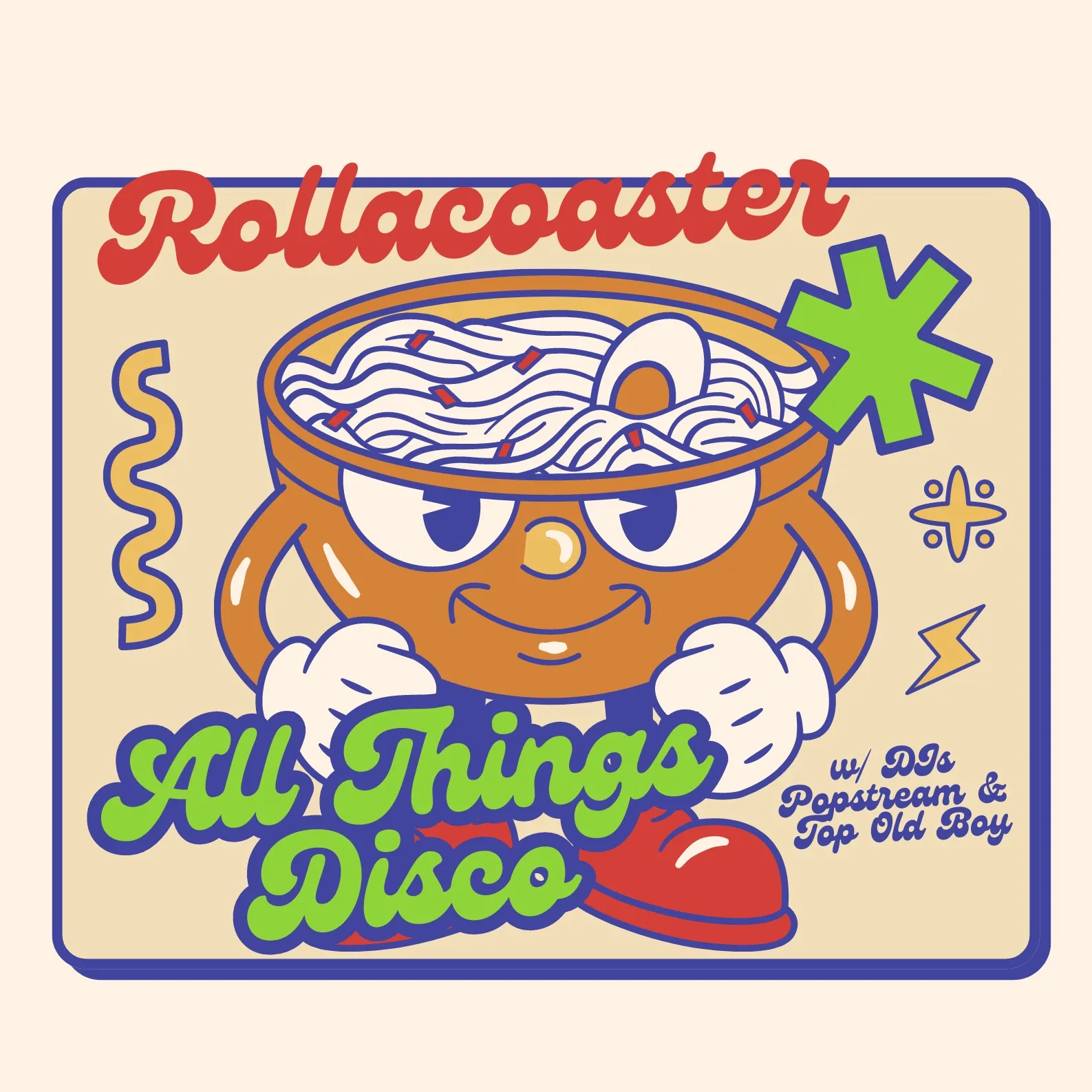Rollacoaster - All Things Disco – Rängtengteng