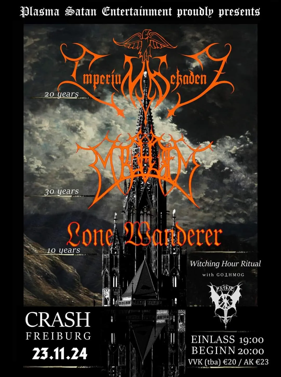 Anniversary Show with Imperium Dekadenz - Mightiest - Lone Wanderer – Crash