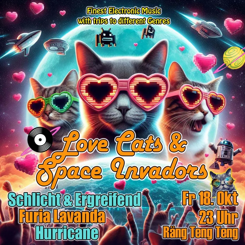 LOVE CATs & SPACE INVADORs – Rängtengteng