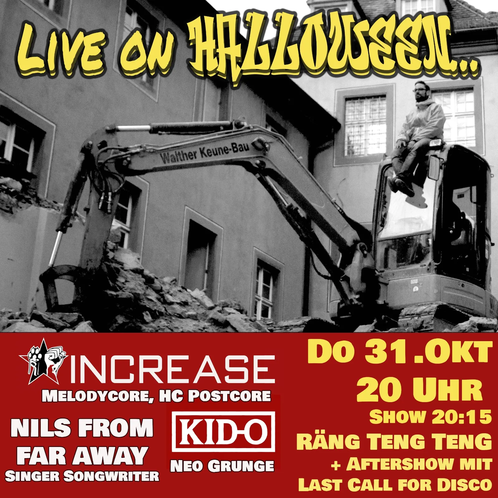 Live on Halloween – Rängtengteng