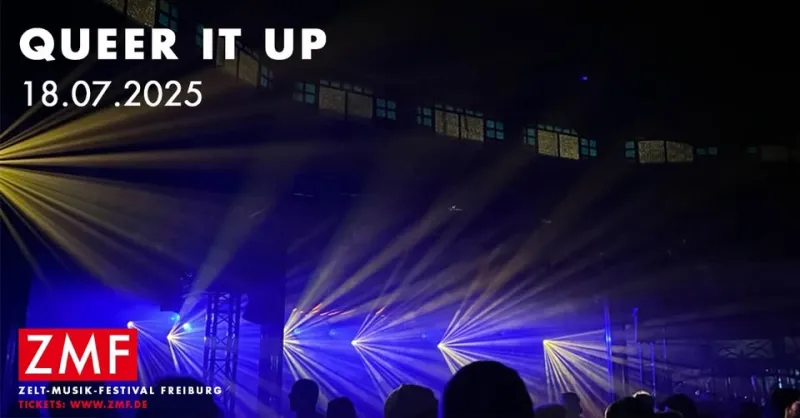 Clubnight: Queer It Up – ZMF Freiburg