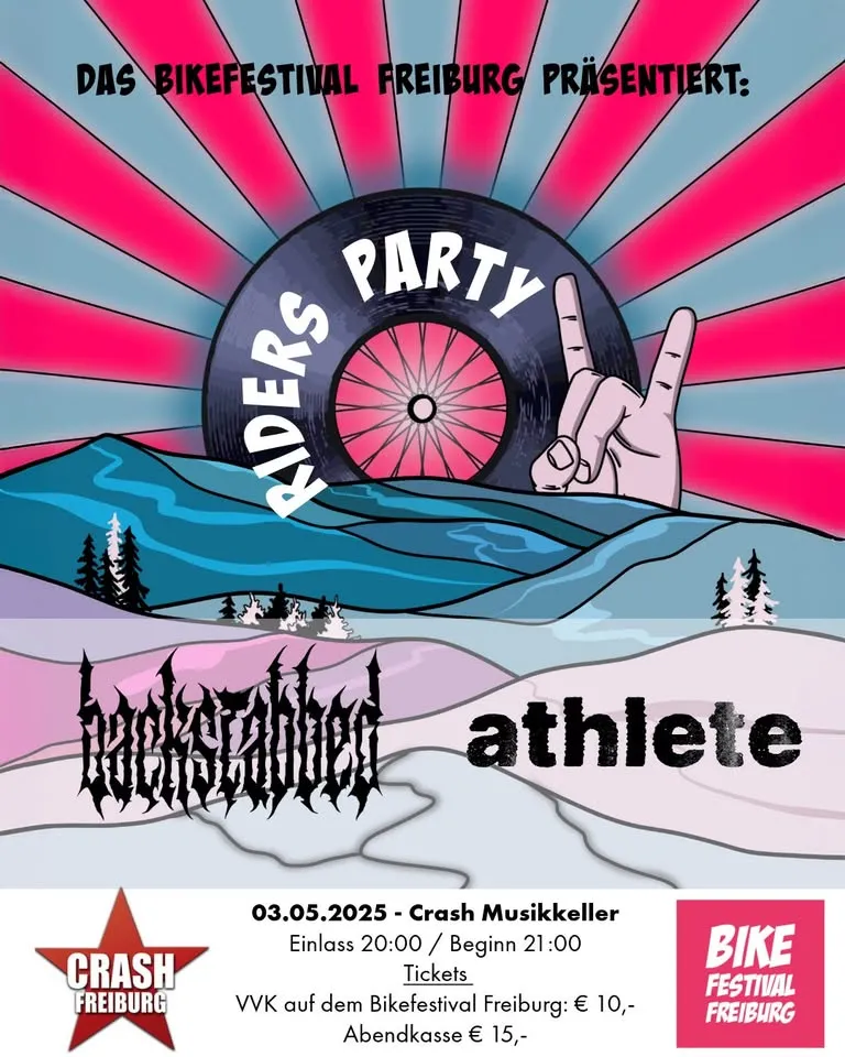 Riders Party - Das Highlight des Bikefestival Freiburg 2025 – Crash