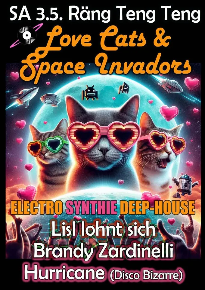 LOVE CATs & SPACE INVADOR – Rängtengteng
