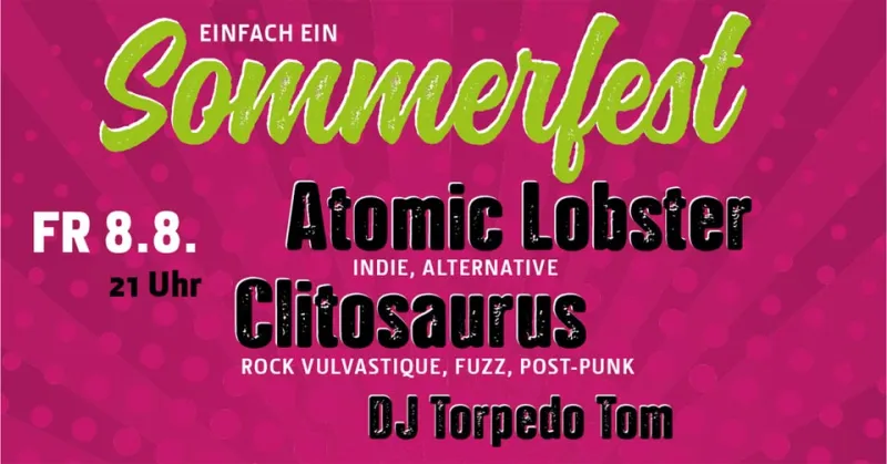 EINFACH EIN SOMMERFEST - Tag 1 – Slow Club