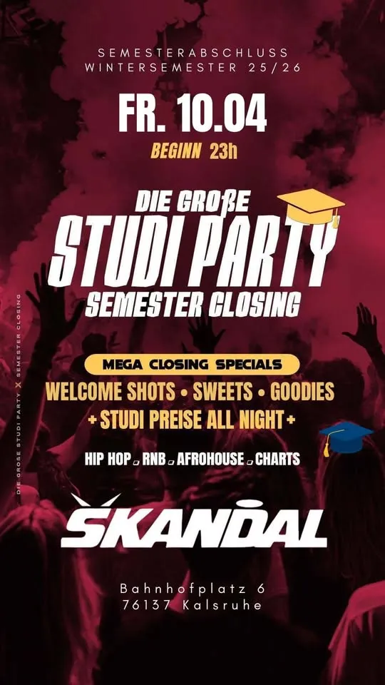 Studenten Party – Club Skandal