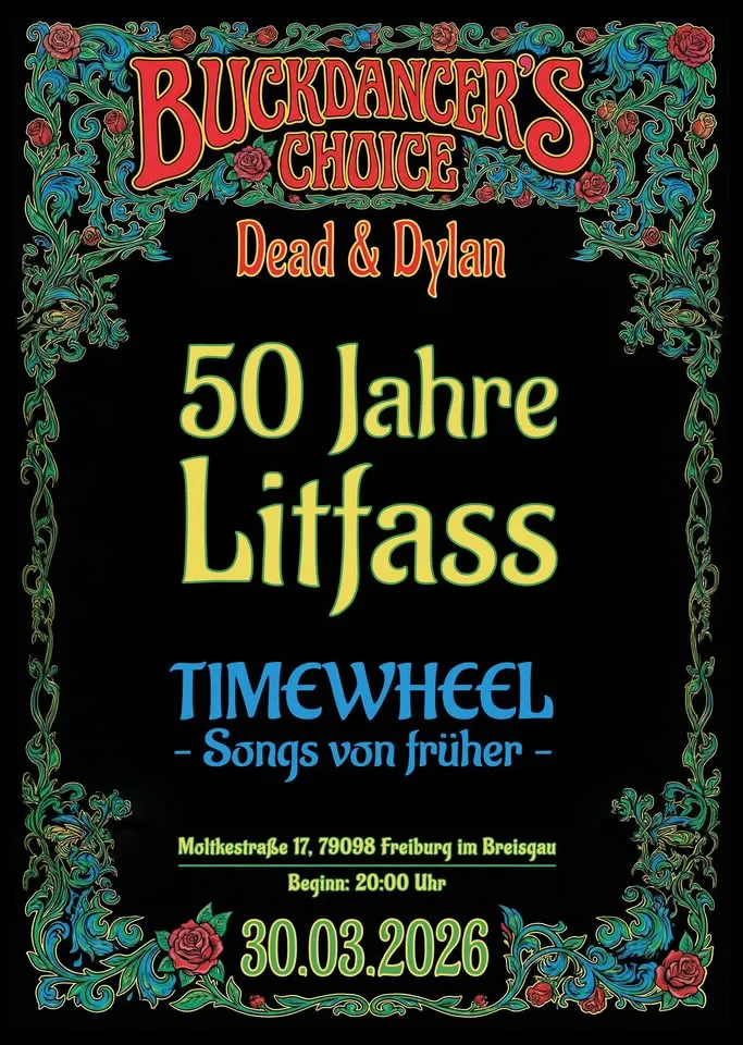 Timewheel & Backdancer’s Choice live im Litfass Freiburg – Litfass