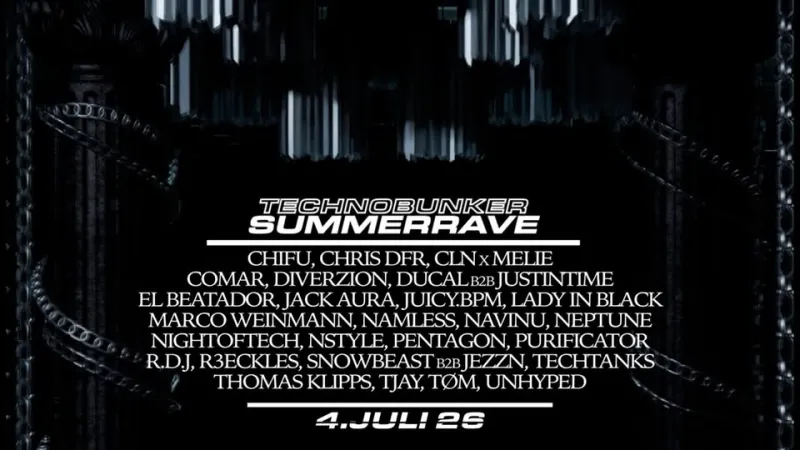 Techno Bunker Summer Rave – Hans Bunte Areal