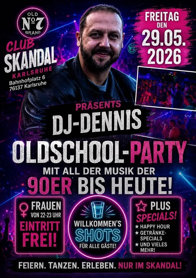 Oldschool Party – Club Skandal