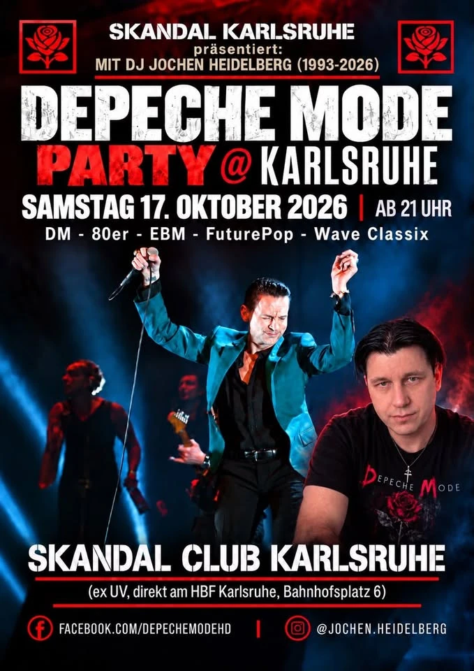 Depesche Mode Party – Club Skandal