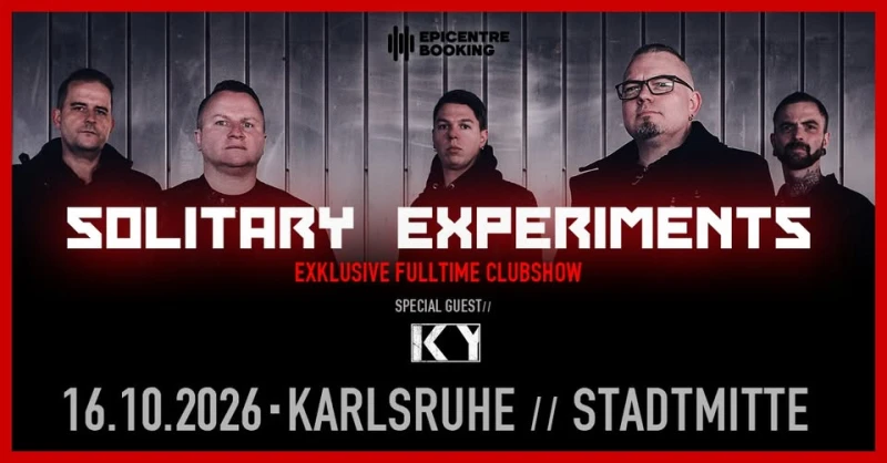 SOLITARY EXPERIMENTS & special guest: KY – Die Stadtmitte