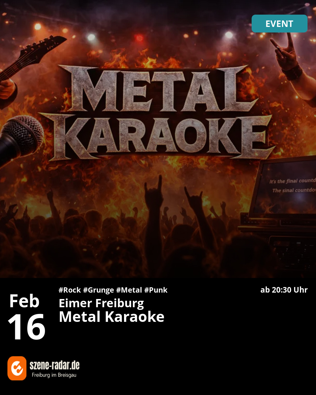 szene-Radar Social Media - 16.02.2026